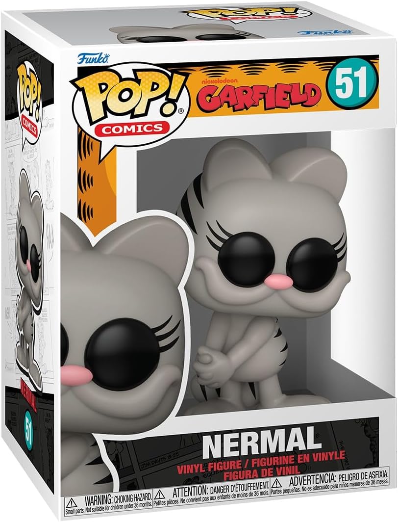 Funko Pop! Comics: Garfield - Nermal - Garfield Characters - Collectable Vinyl Figure - Gift Idea - Official Merchandise - Toys for Kids & Adults - Cartoon Fans - Model Figure for Collectors