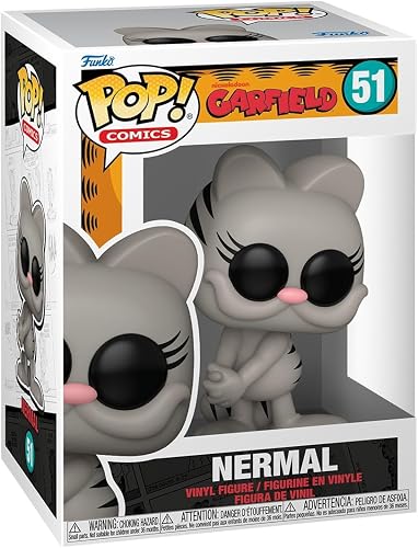 Funko Pop! Comics: Garfield – Nermal - Garfield Characters - Collectable Vinyl Figure - Gift Idea - Official Merchandise - Toys for Kids & Adults - Cartoon Fans - Model Figure for Collectors