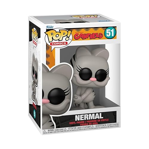 Funko Pop! Comics: Garfield - Nermal - Garfield Characters - Collectable Vinyl Figure - Gift Idea - Official Merchandise - Toys for Kids & Adults - Cartoon Fans - Model Figure for Collectors