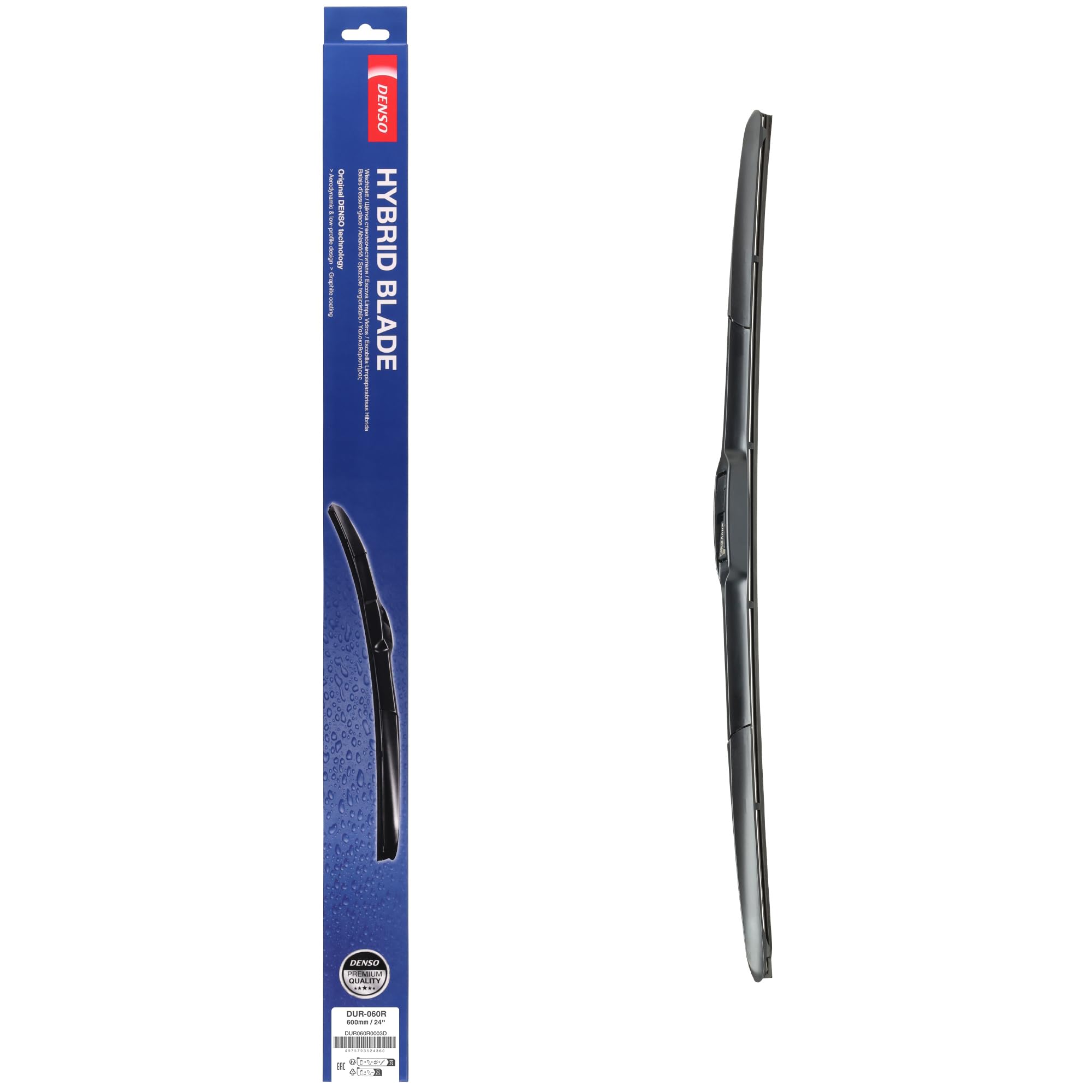 DENSO Hybrid-Wischerblatt DUR-060R – 600 mm (für Rechtslenker)