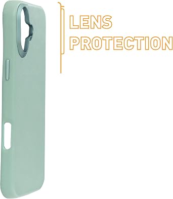 Armor Leather Magnetic Case for iPhone 16 Plus (Uranus Green)