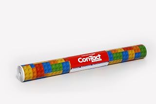 Papel Con-Tact, rolo de 45 cm x 10m, 230072C, LINHA INFANTIL - Estampa Pinos Mágico,