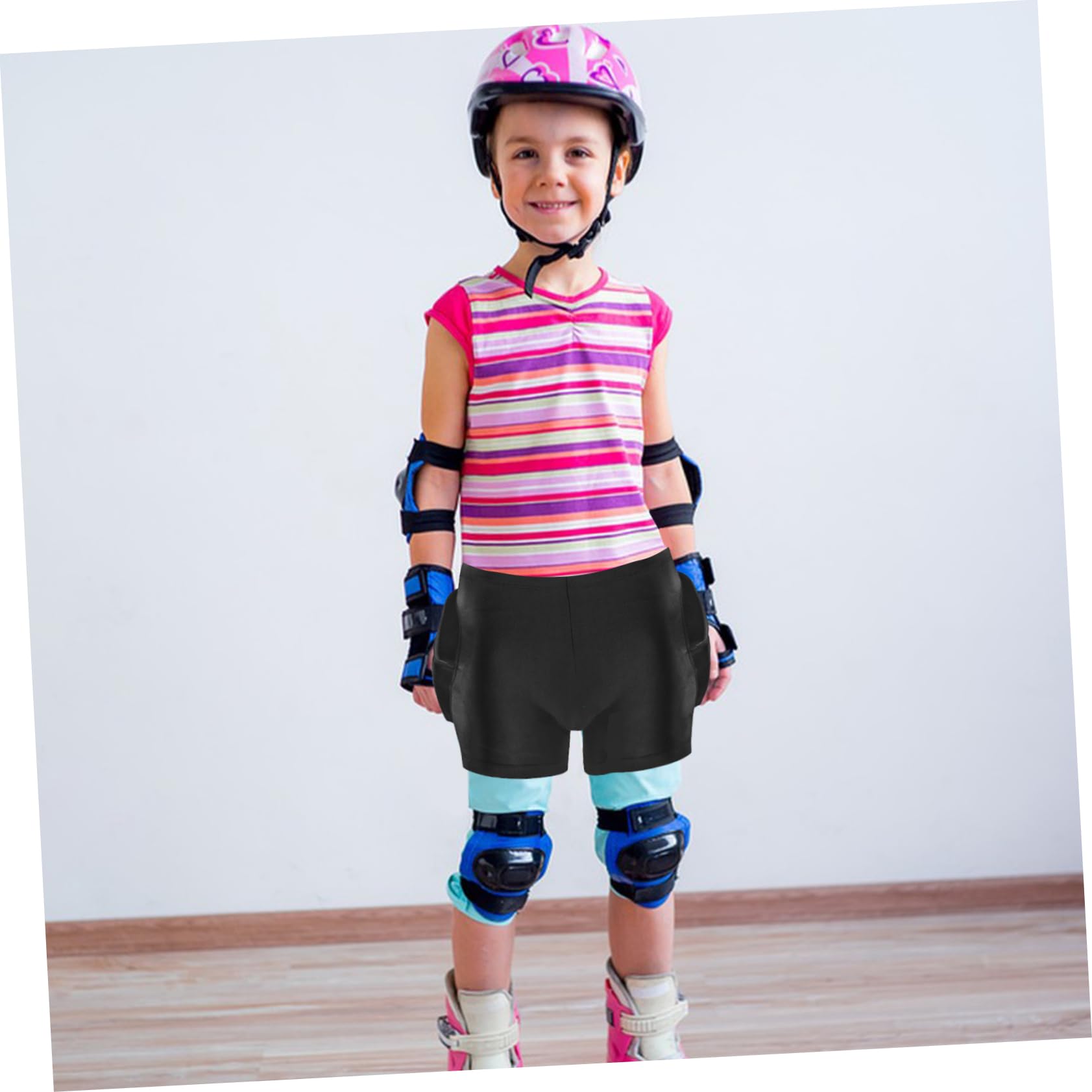 BESPORTBLE Enhanced Breathability Kids Skating Protective Pads Hip Pads for Kids Youth Skateboard Gear Non-Slip Skating Hip Brace