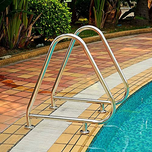 Baranda para piscina de acero inoxidable 304 81x90 cm miniatura 3