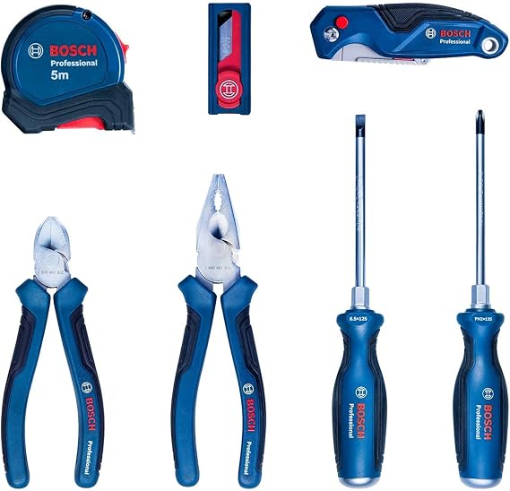مجموعة أدوات Bosch Professional 1600A016BV المكونة من 16 جزءًا (في الحقيبة)