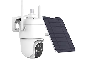 Hulkvis Solar Security Camera: Vigilant Outdoor Guardian with Starlight Vision
