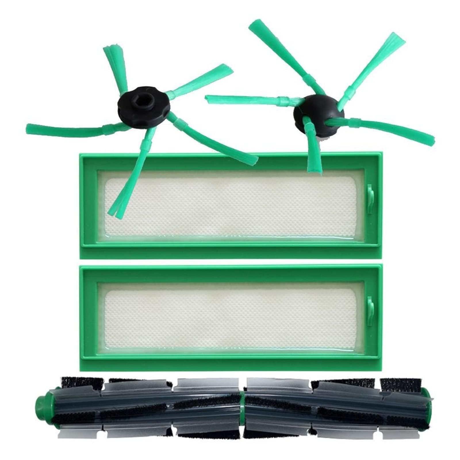 Wymiana części zamiennych odkurzacza na filtr Hepa po głównej stronie bębna, kompatybilny z Vorwerk VR200/VR300 (Color : Set A)