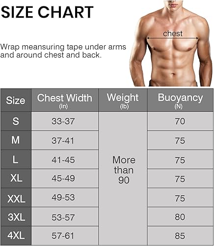 Miniatura 6 de Leader Accessories Chaleco universal aprobado por USCG para adultos