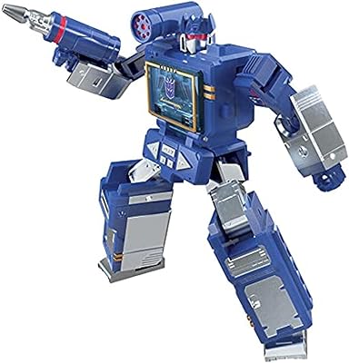 Transformers Toys Generations War for Cybertron: Kingdom Core Class WFC-K21 Soundwave Action Figure - Kids Ages 8 and Up, 3.5-inch
