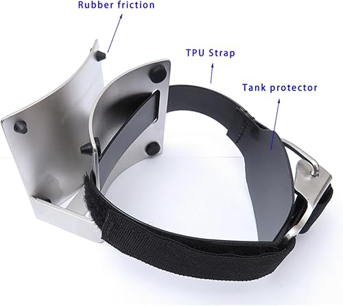 Miniatura 3 de rockible Soporte para poni de buceo, fácil de instalar, parte de repuesto para deportes acuáticos, accesorios de esnórquel, práctico soporte para