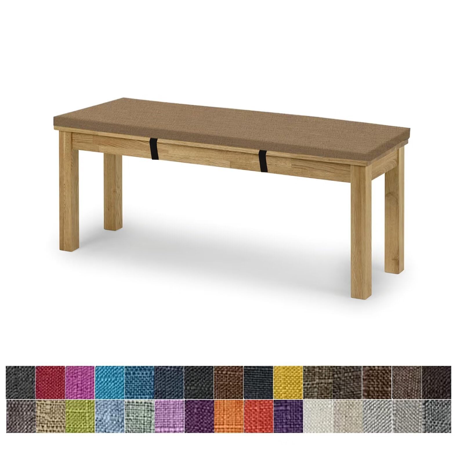 Coussins de siège lavable pour aménager votre banc de jardin ou de cuisine