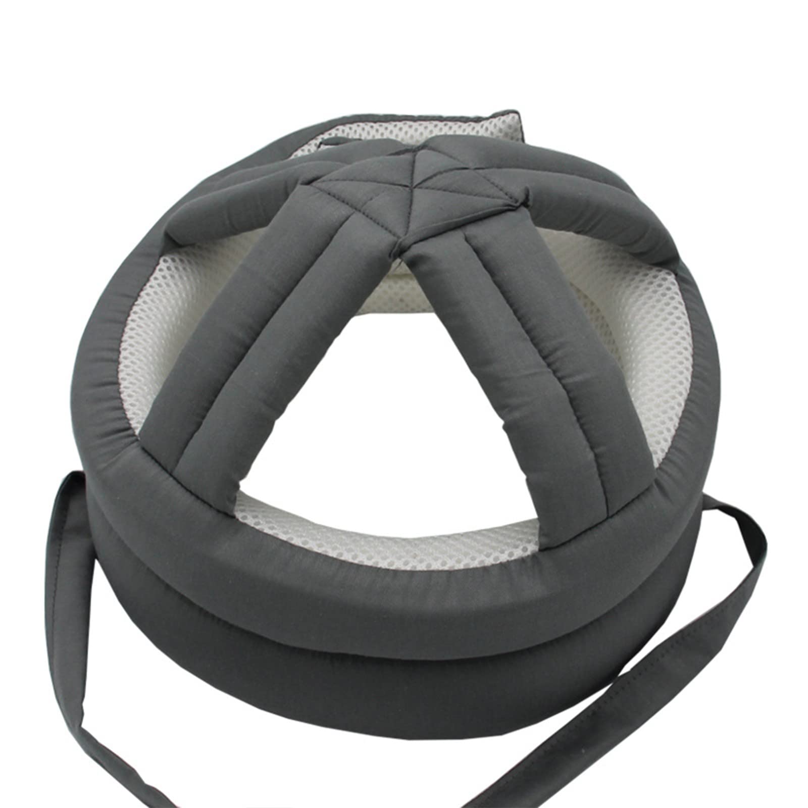 Cappello Protettivo Per Anziani - Casco Imbottito Morbido Per Prevenire Cadute, Grigio Scuro - Foto 8