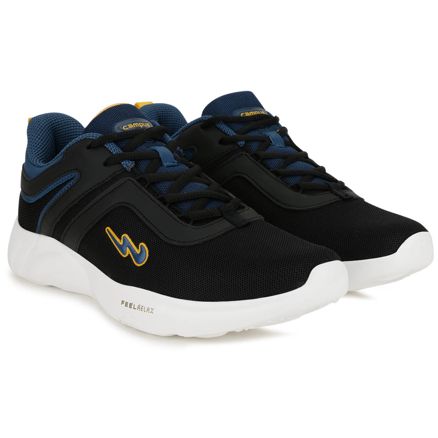 Campus Mens Harrow PRO BLK/MSTD Walking Shoes - 6UK/India 22G-569 (B09WJ7GZBW) Amazon Price History, Amazon Price Tracker