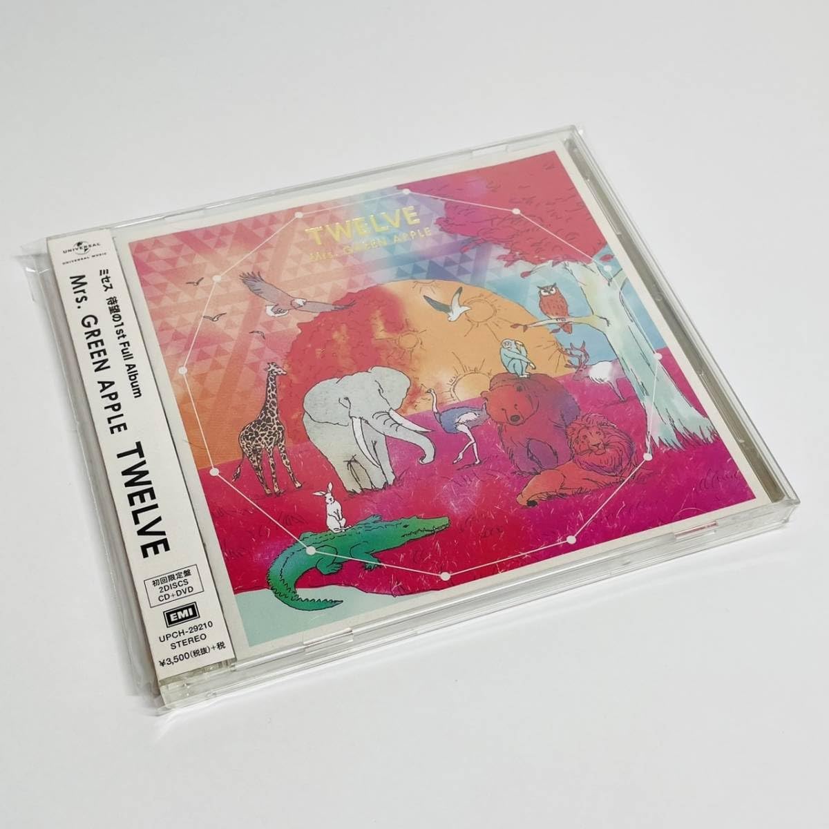 Amazon.co.jp: Mrs.GREEN APPLE TWELVE(初回限定盤)(DVD付)Mrs.GREEN 