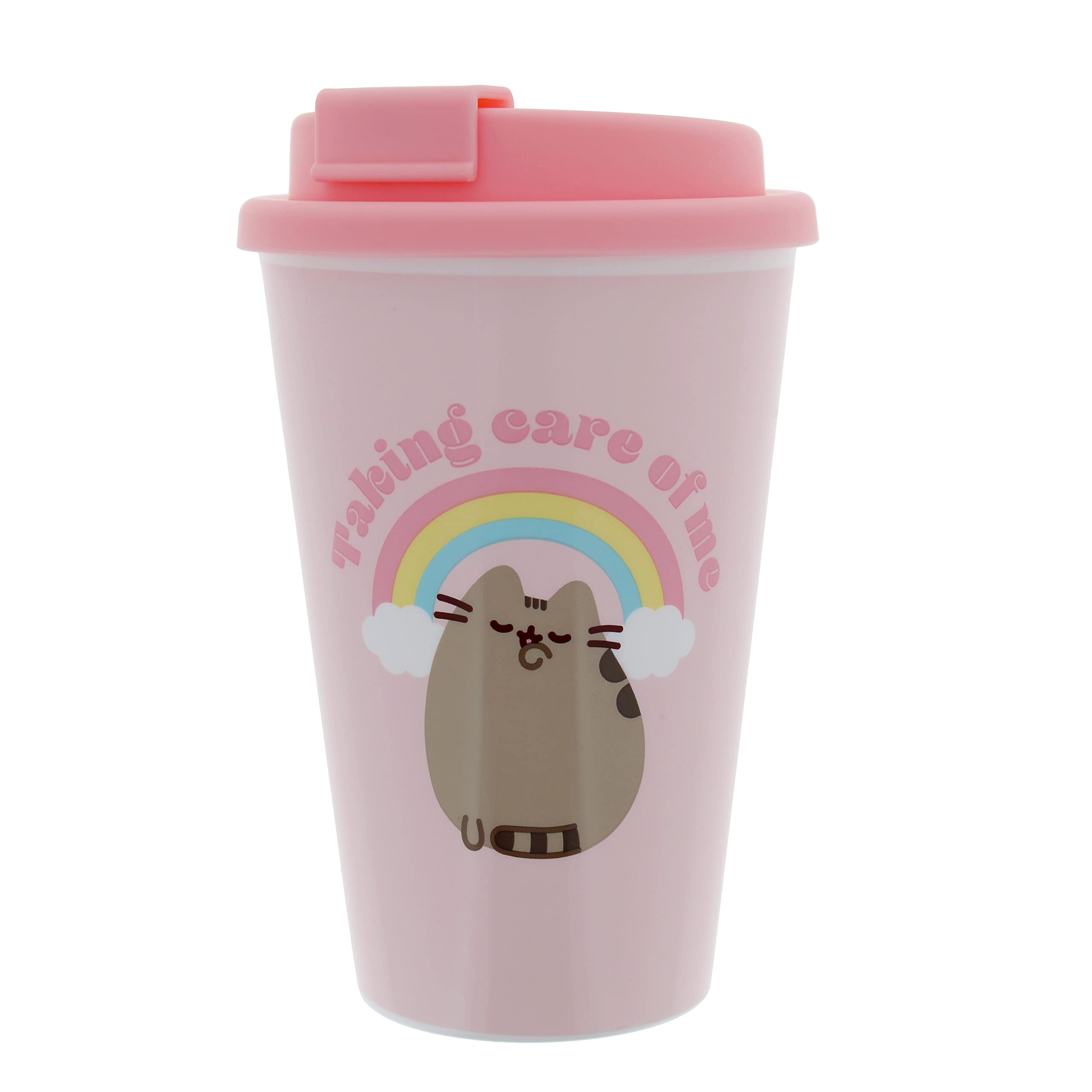 Blueprint Collections Pusheen Travel Mug | 350ml Reusable Coffee Cup | Cute Travel Coffee Mug for Hot Drinks | Pusheen Gifts & Accessories