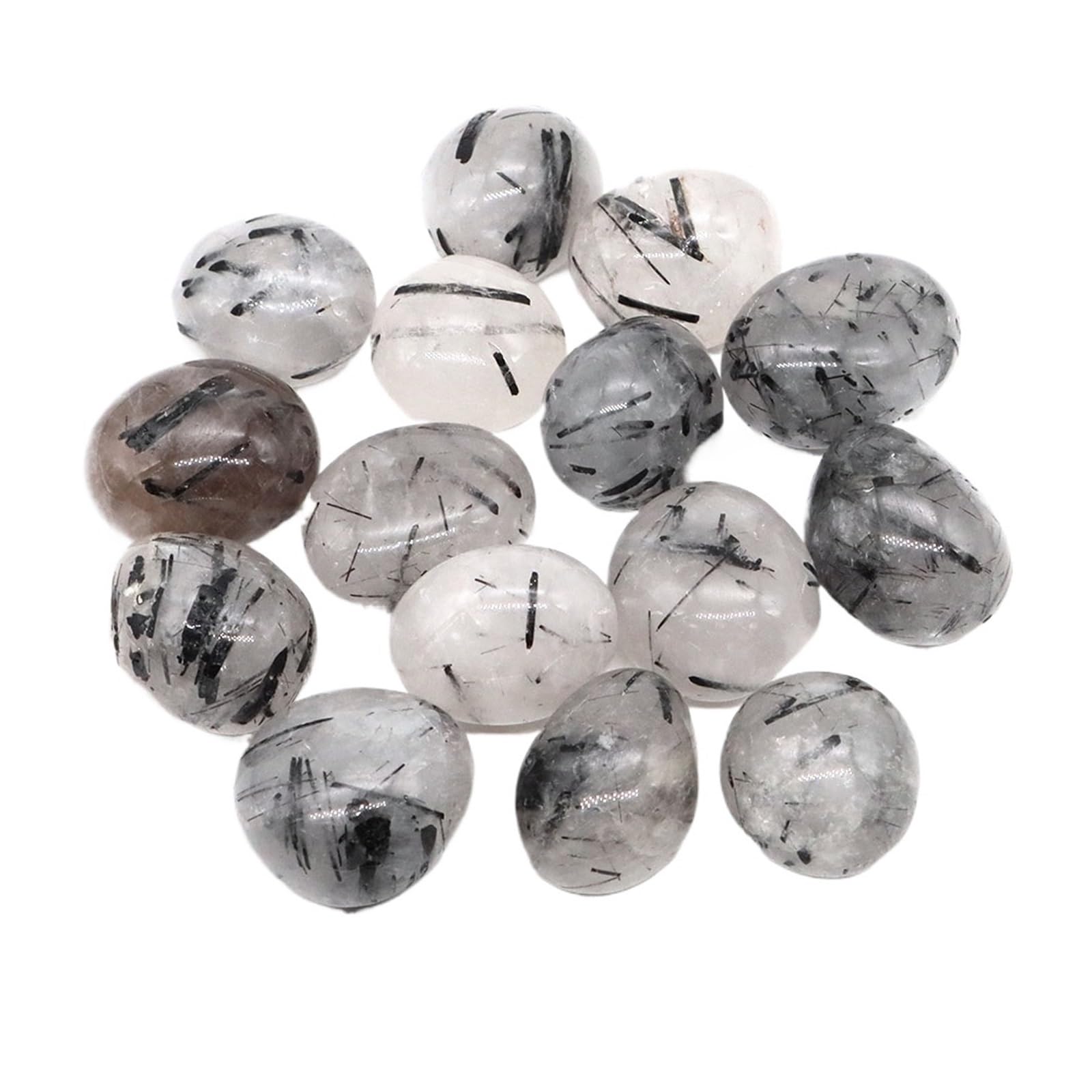 Piedras Acuario Piedras caídas a Granel, espécimen de Grava, Cristales curativos, Gemas de energía de Cuarzo, Tanque Mineral, Acuario, jardín, decoración del hogar(Color21,1000g)