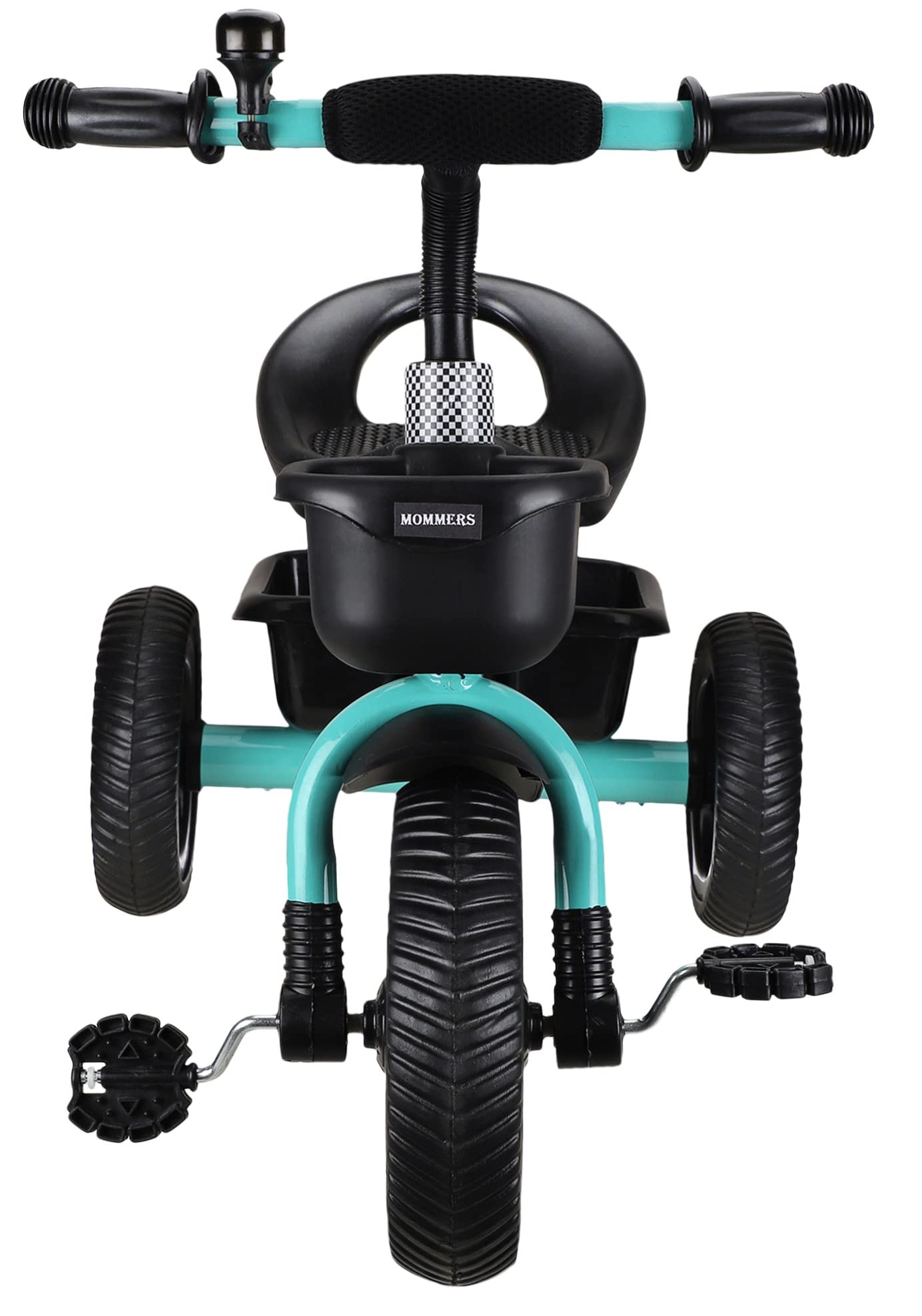 Mommers Minius Tricycle for Kids|Baby Trikes|Tricycle with Dual Storage Basket|Boys|Girls|Age Group 2 to 5 Years MM_7007 (Sea Green) 1