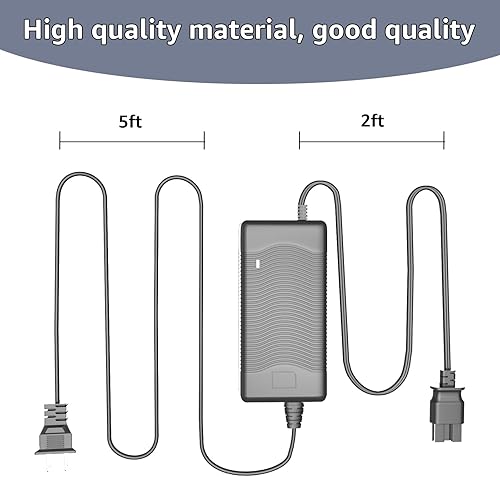 Miniatura 2 de Repuesto para cable de alimentación Dewalt N557514 compatible con inflador DeWalt DCC020IB, pieza de repuesto de fuente de alimentación, inflador de