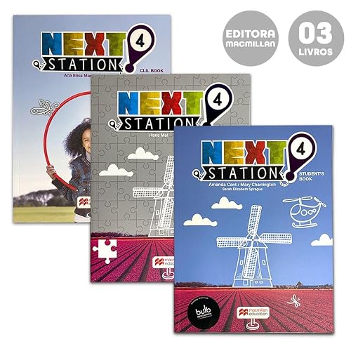 Next Station 4: NEXT STATION STUDENT'S BOOK WITH WORKBOOK W/BULB &amp; CLIL-4