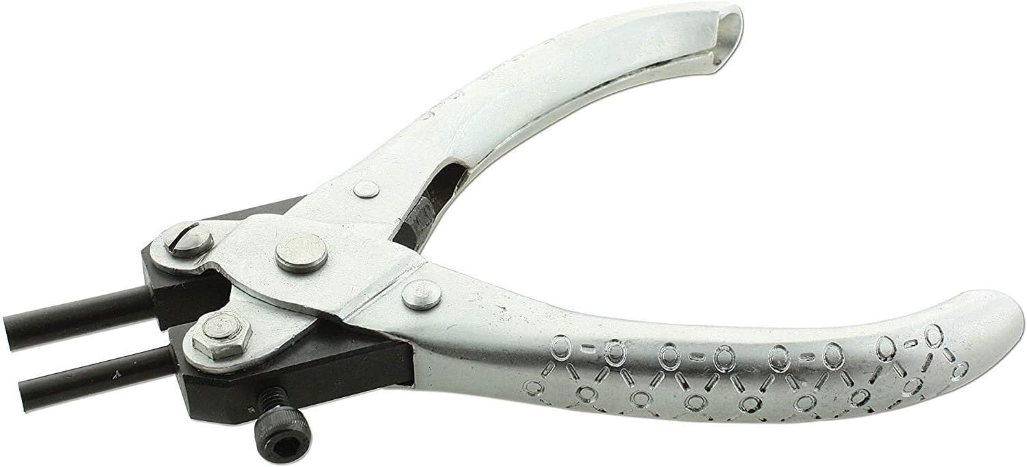 The Beadsmith Bail Making (4 & 5mm) Parallel Plier, 5.5 inches (140mm), Steel Tool for Jewelry Making, no Spring