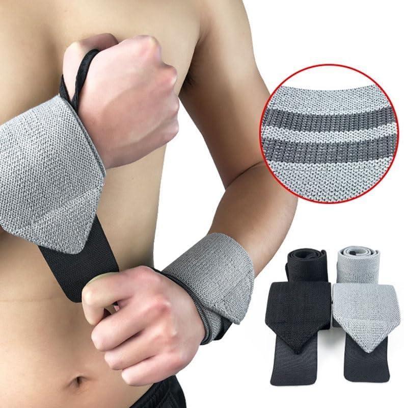 VIDI Men's Sports Wristband Fitness Weightlifting Soft Breathable Protective Gear