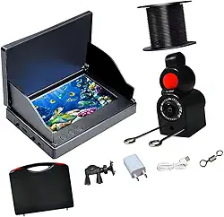 Fish Finders Colorido IP68 Câmera de Pesca Subaquática à Prova D'água para Esportes Aquáticos Marinhos