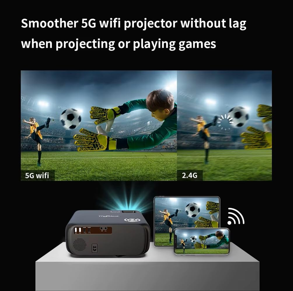 TD97 Pro Mini Proiettore Full HD 1080P WiFi 5G Android 4K Proiettore Portatile TD92 Pro per Home Theater Film 3D