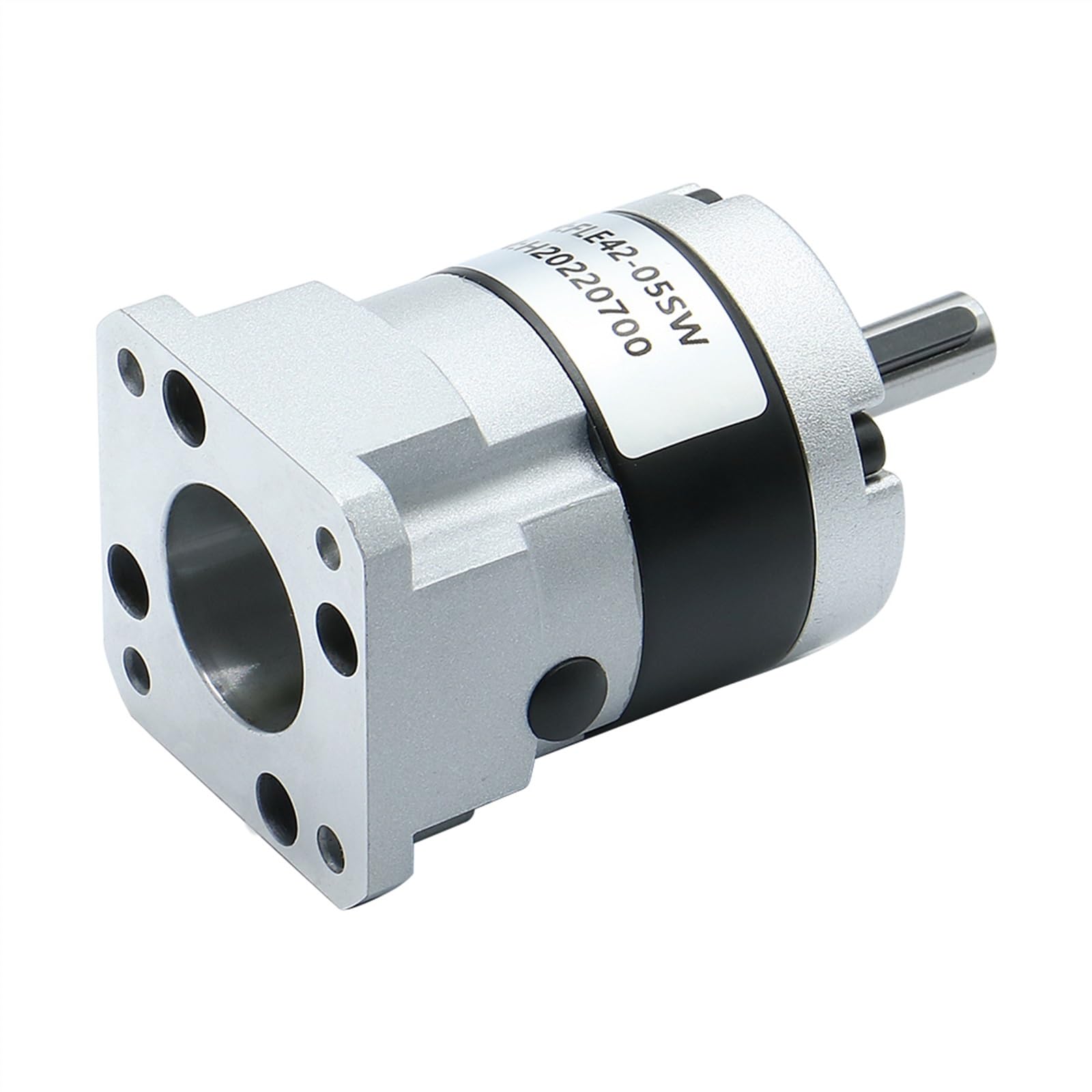 Motor paso a paso, Reductor de engranajes planetarios de bajo ruido y alta precisión FLE42-LSW compatible con Motor paso a paso Nema17 42 5mm entrada 5mm salida 8mm for CNC(25 to 1)