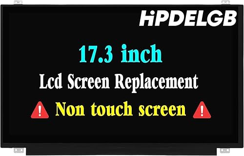 Reemplazo de pantalla de 17.3 "para HP 17-BY3613DX 3C310UA 1600x900 30PIN Pantalla LED Pantalla LCD Portátil Digitalizador Panel No Táctil
