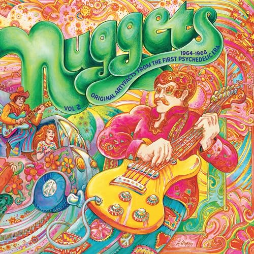 Nuggets: Original Artyfacts From The First Psychedelic Era (1965-1968) / Vol. 2 Syeor 2024 (Psycedelic Blue / Purple Splatter Vinyl)