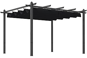 abccanopy outdoor pergola 10x12 ft Gray