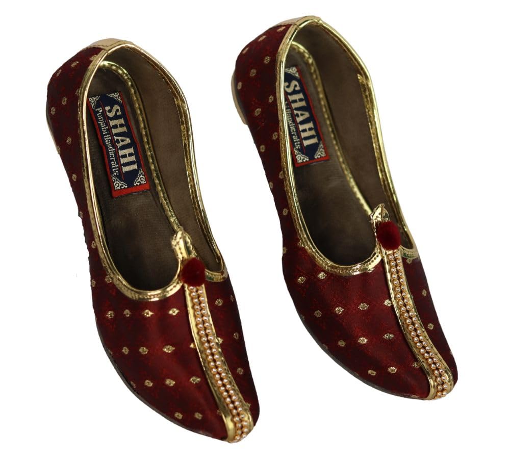 Kids Punjabi Mojari Jutti for Boys Traditional Wedding & Festive Sherwani Mojadi Juti