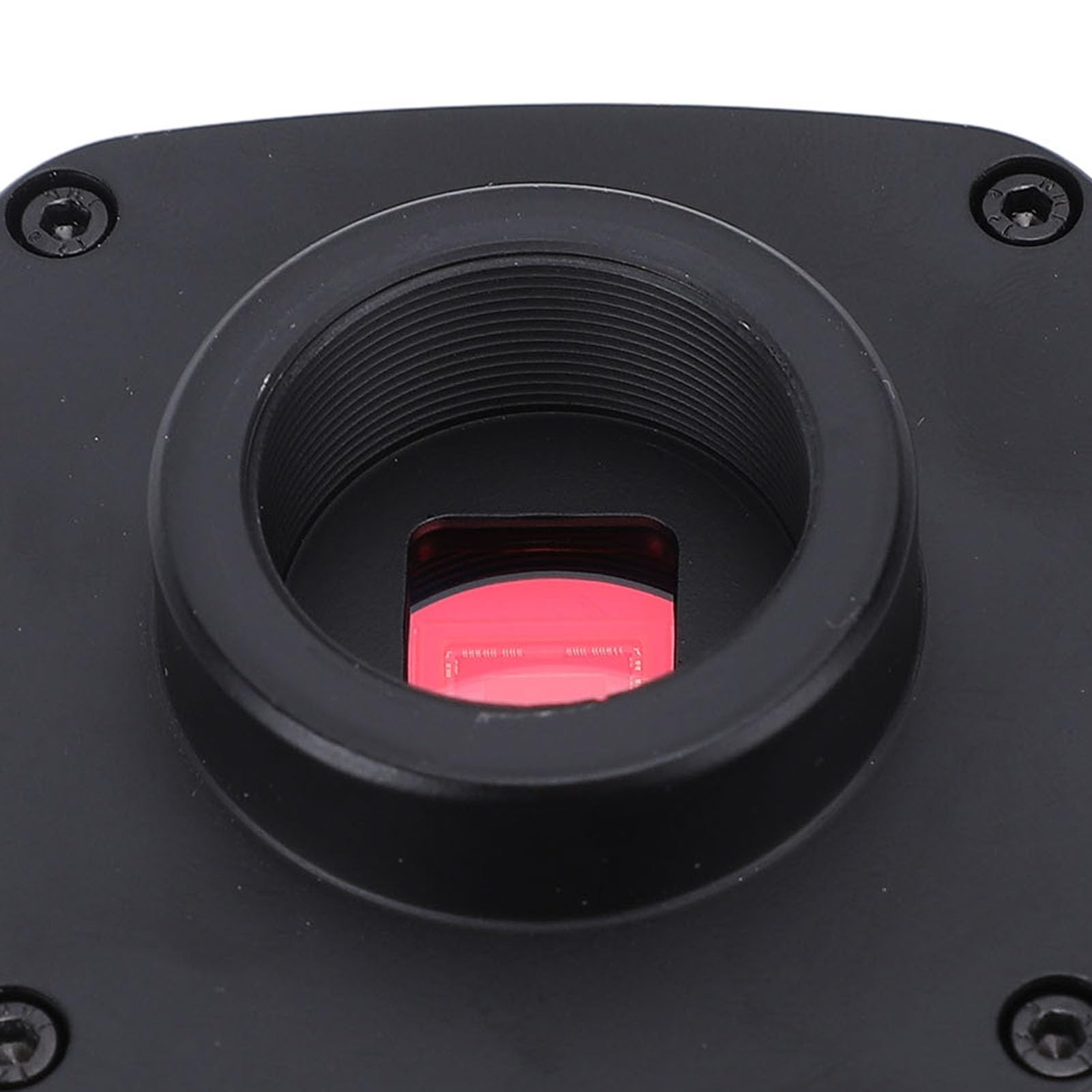 Cámara de Microscopio Industrial, 48MP 4K 1080p HDMI Cámara de Microscopio Digital 5X Zoom Digital Cámara de Video Electrónica de Mano con Salida USB2.0 para Fotos, Video (Enchufe de la UE 100-240V)
