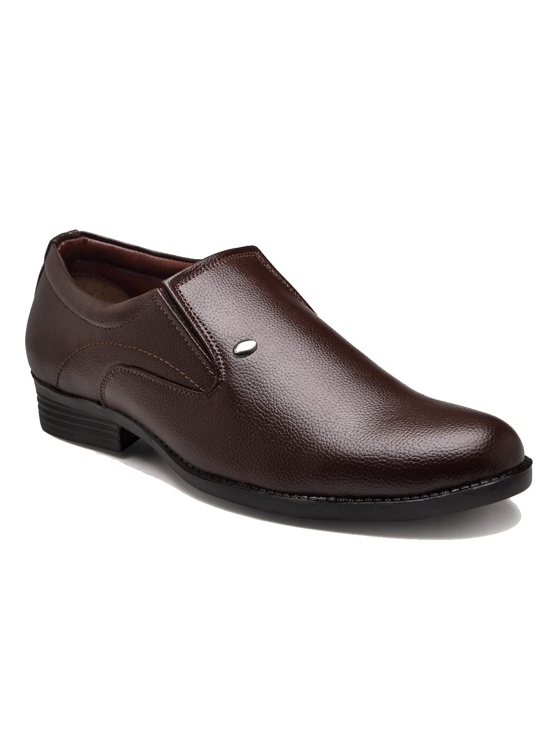 Action-OFFICE-01 Synthetic Leather Stylish & Comfortable Formal Shoes for Men Brown (B09WJBHLJZ) Amazon Price History, Amazon Price Tracker