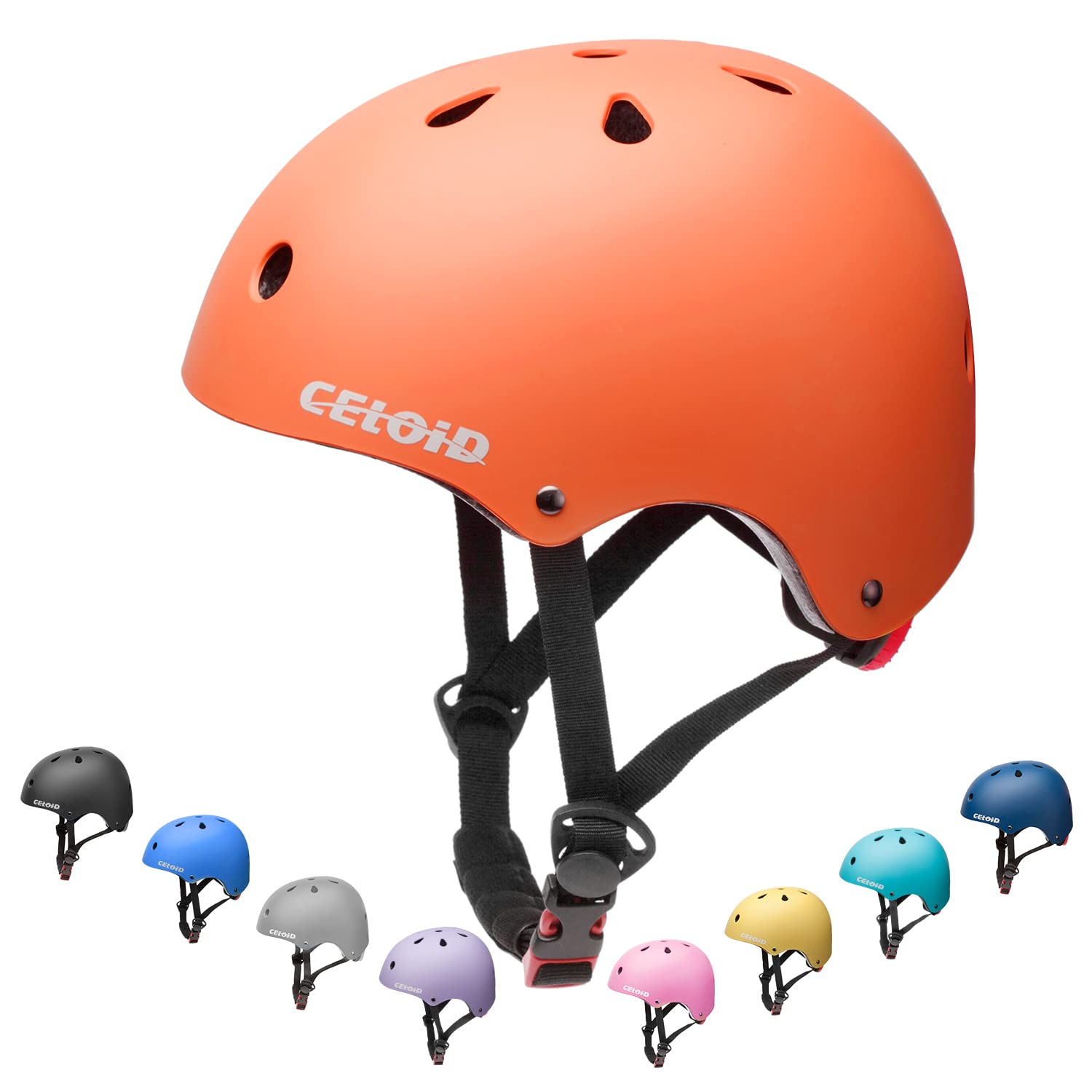 Kids Bike Helmet,Toddler Skateboard Helmets for Ages 5-8-14-16 Years Boys Girls,Adjustable Multi-Sport Bicycle Skateboarding Roller Skating Scooter Balance Bike Helmet — view 9