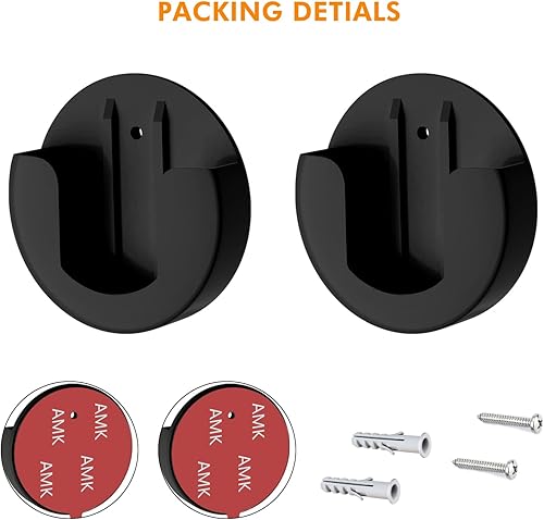 Miniatura 7 de 2 unidades de soporte de pared adhesivo para cámara interior (1ª generación y 2ª generación), dos formas de fácil instalación con cinta fuerte