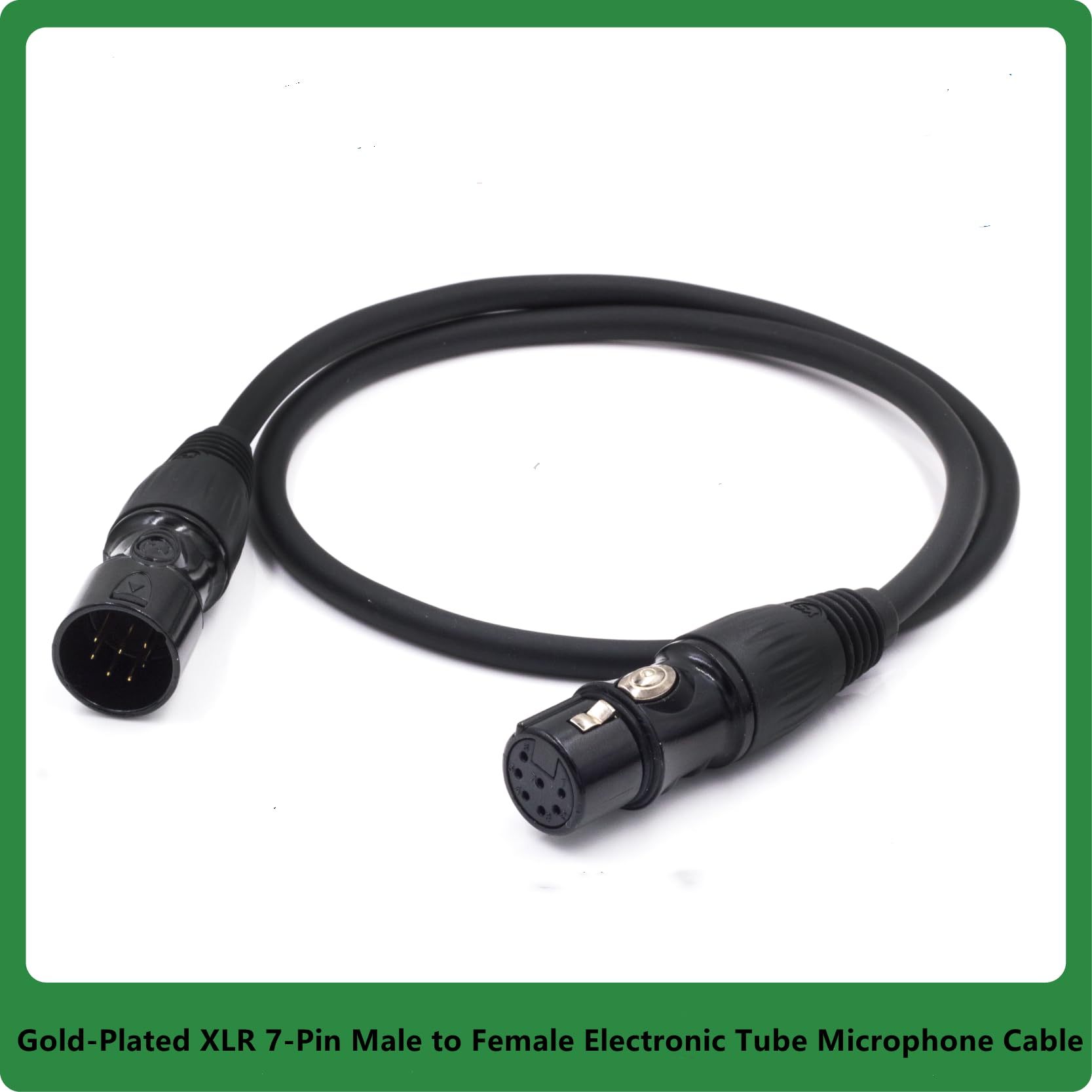 Amazon.co.jp: KJCPZYPP 7ピン XLR オス - メス 真空チューブ マイク