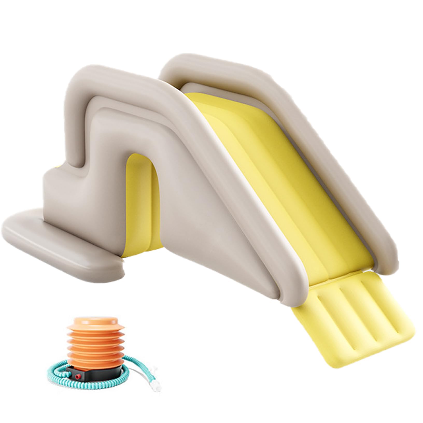 Inflatable Swimming Pool Slide, Wide Water-Fillable Play Center for Outdoor Garden and Backyard, 78.7x33.5x31.5 Inch PVC Play Toy