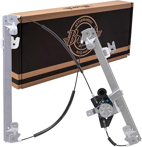 Brock Elevalunas eléctrico delantero de repuesto para el lado del conductor con conector de motor de 6 pines compatible con Pathfinder 2013-2020 y