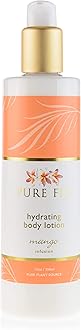 PURE FIJI Body Lotion Hydrating - Moisturizing Lotion for Dry Skin with Coconut Milk and Vitamin E, Organic Body Lotion For Women and Men, Mango Scent, 12 oz
