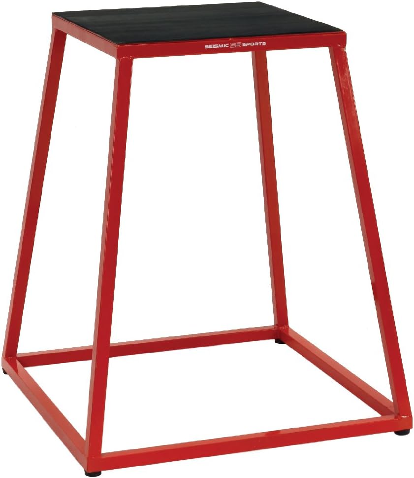Seismic Sports - SSCPB - Steel Plyometric Jump Boxes, 12 inch, 18 inch, 24 inch, and 30 inch - Plyo Jump Platform Box for Crossfit, Jump Exercise
