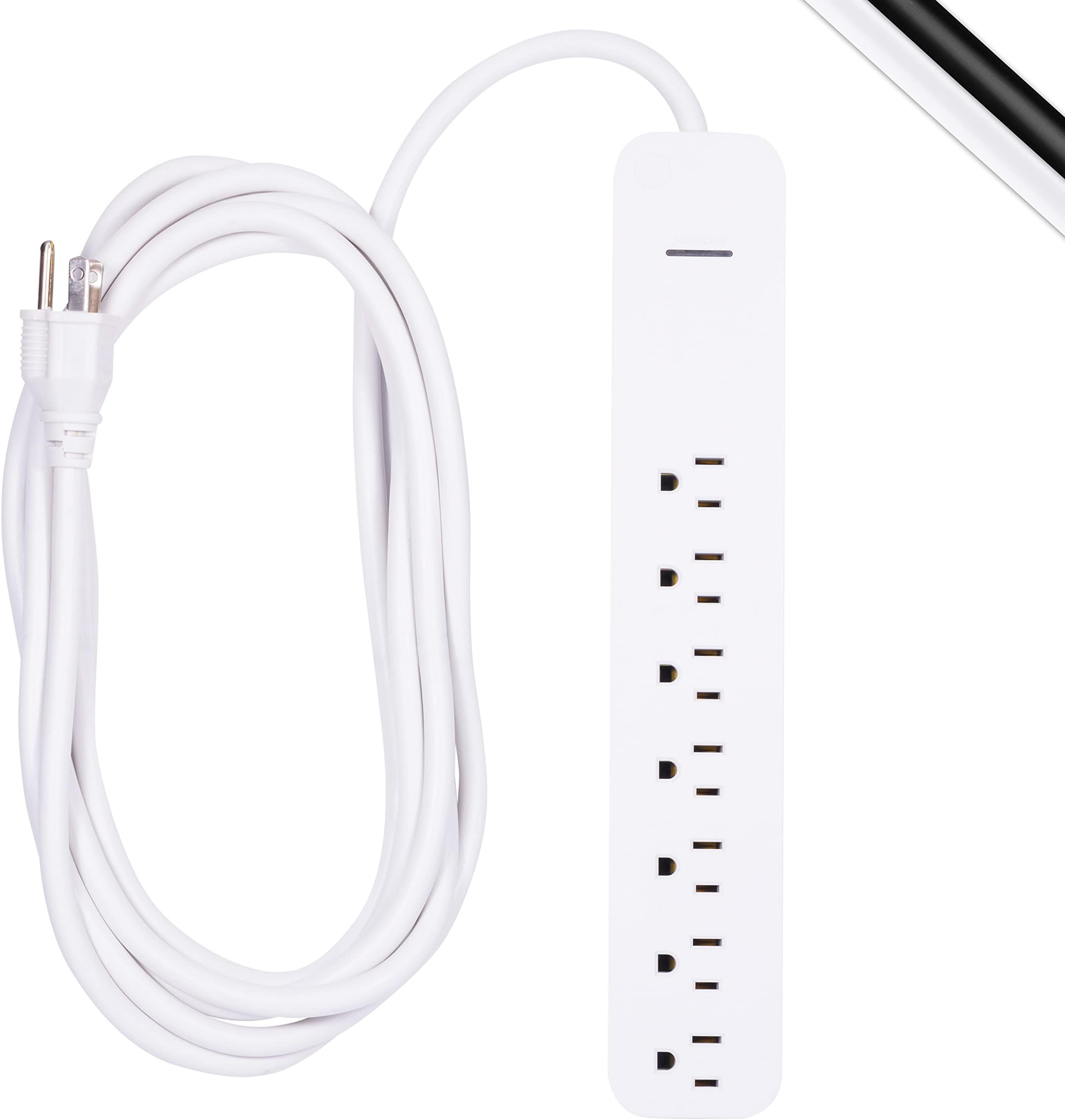 GEPower Strip Surge Protector 12 Ft 36360