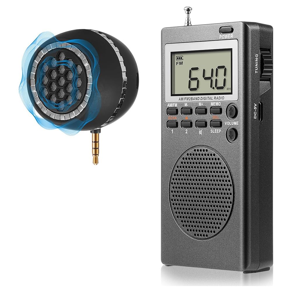 Littimoon Equipment Including Radio and Portable Speakers Paranormal Equipment, Investigation Equipment