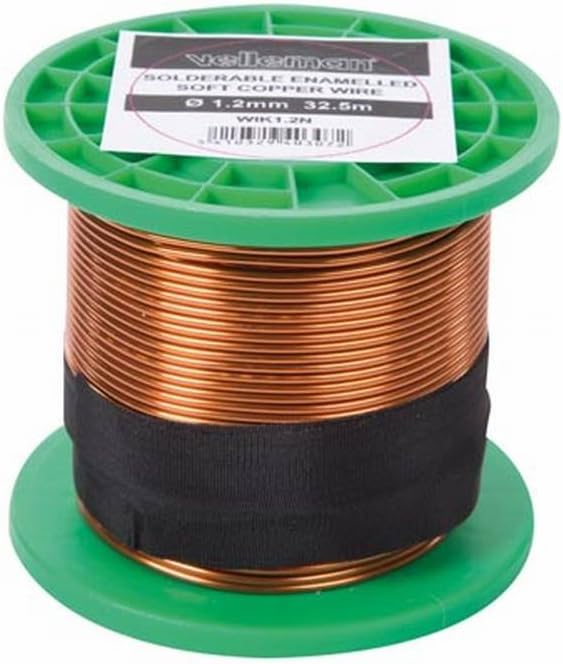 VS-ELECTRONIC - 147517 winding wire, 1.2 mm, 32.5 m, 0.5 Ohm WIK1.2N