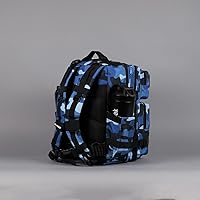 Vista 8 de WOLFpak 25L Athletic Gym Backpack - Durable 1000D Waterproof Oxford Material with MOLLE Webbing, Laptop Pocket & Dual Cup Holders, Durable