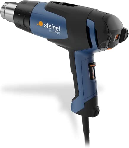 Steinel Heißluftpistole HL 1920 E, 2000 W Heißluftfön, Temperatur stufenlos