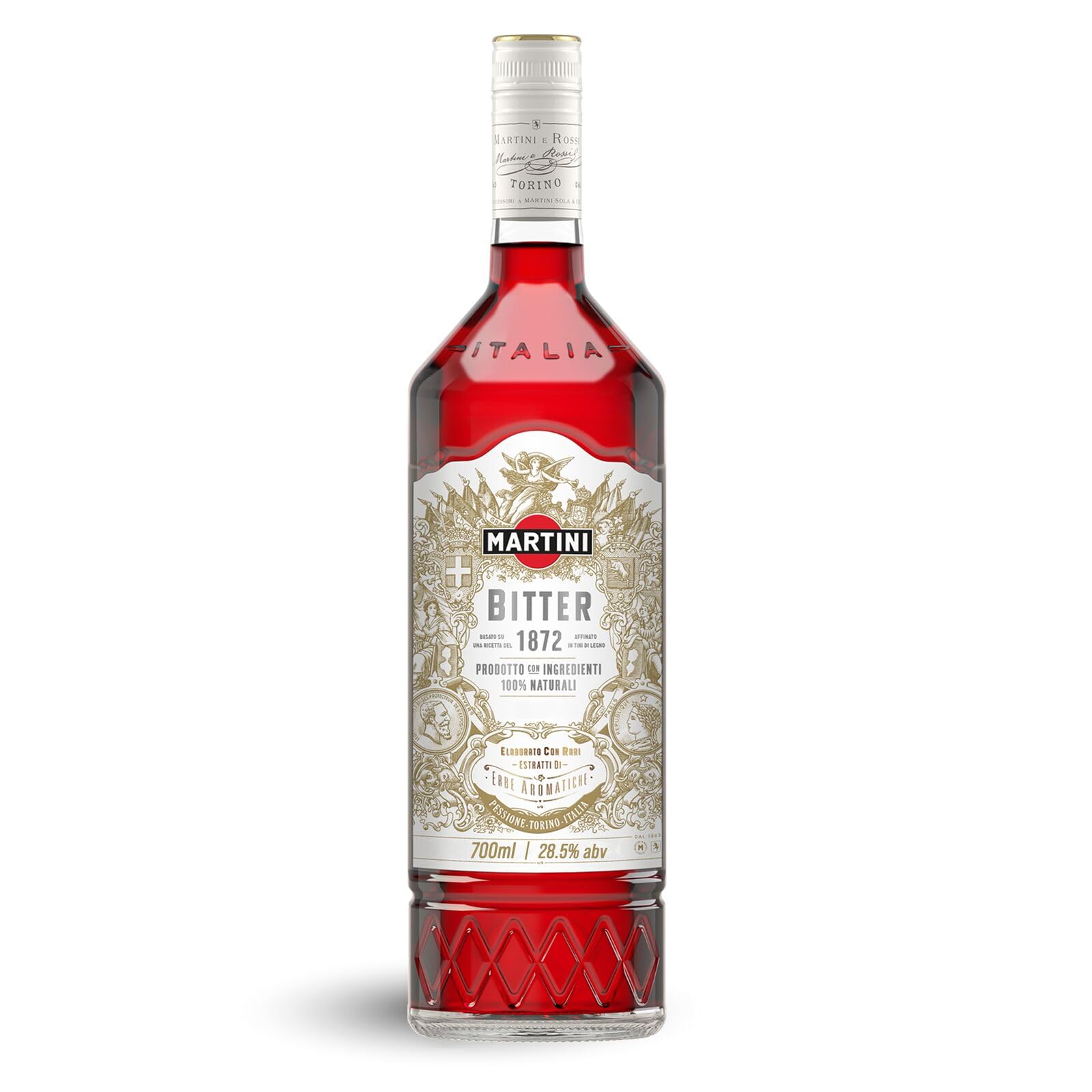 MARTINI Riserva Speciale Bitter Aperitivo, 28,5% ABV, 70cl / 700ml, Licor con infusión de tres ingredientes botánicos raros