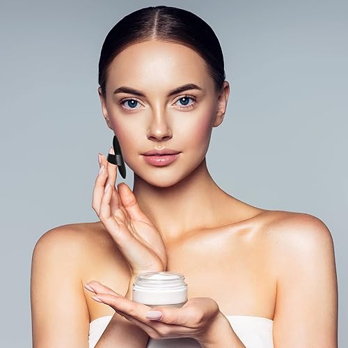 Miniatura 7 de Sibba 3 piezas de soplo de polvo en forma de triángulo para base de polvo suelto, esponja cosmética suave, almohadillas de polvo húmedo y seco,