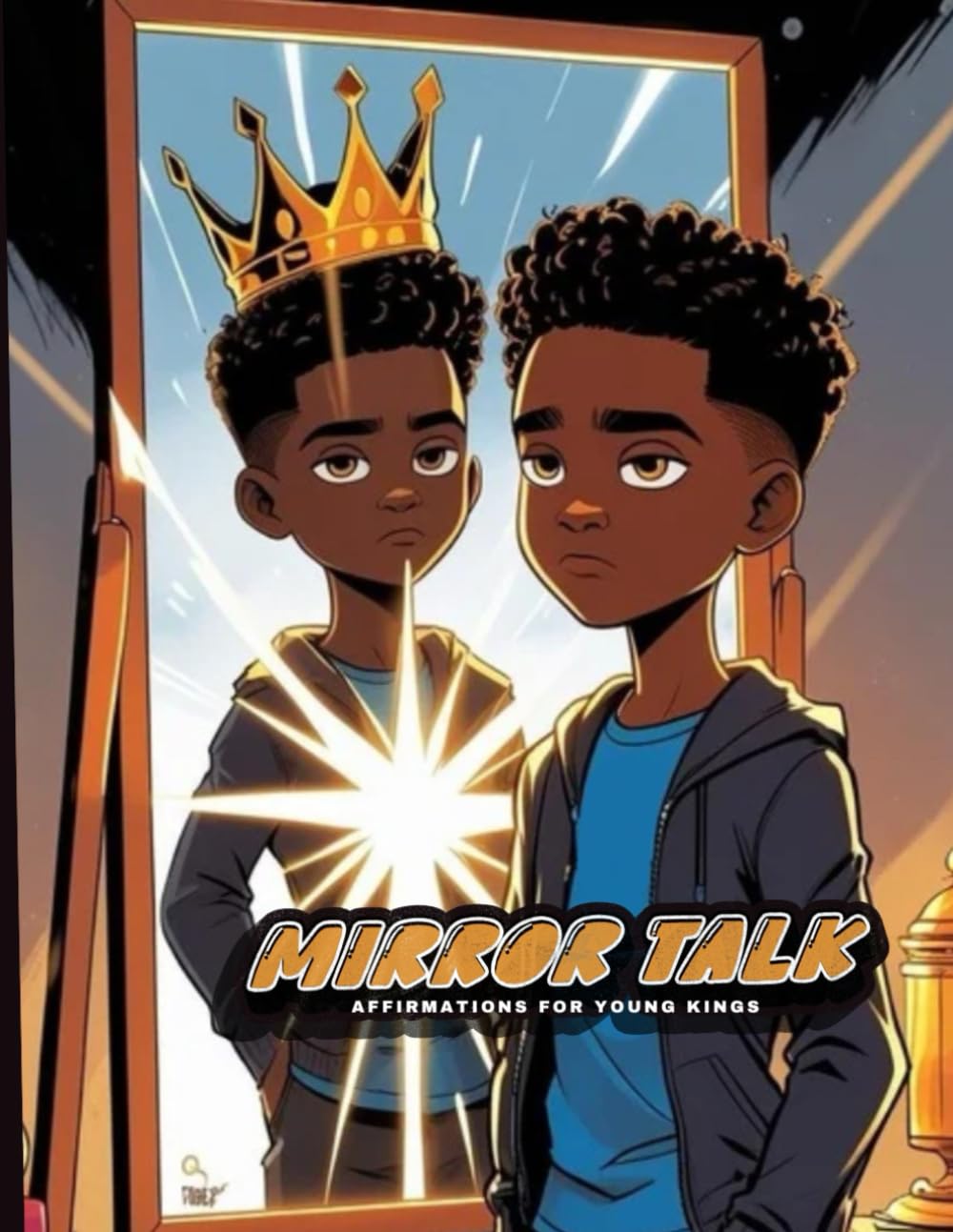 Mirror talk: Affirmations for young kings