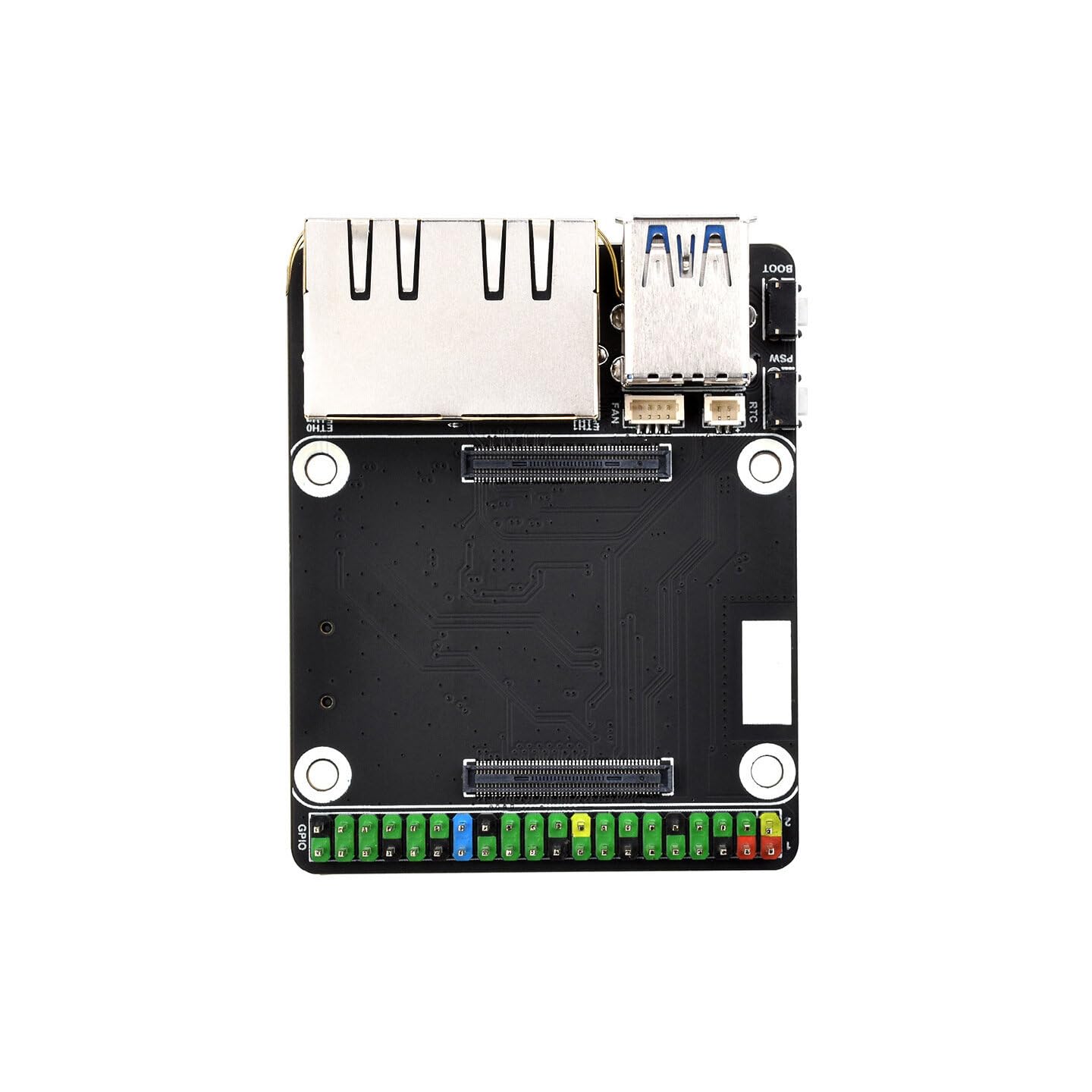 VIDOO Mini Scheda Espansione CM5 Doppia Porta Gigabit Ethernet per Compute Module 5